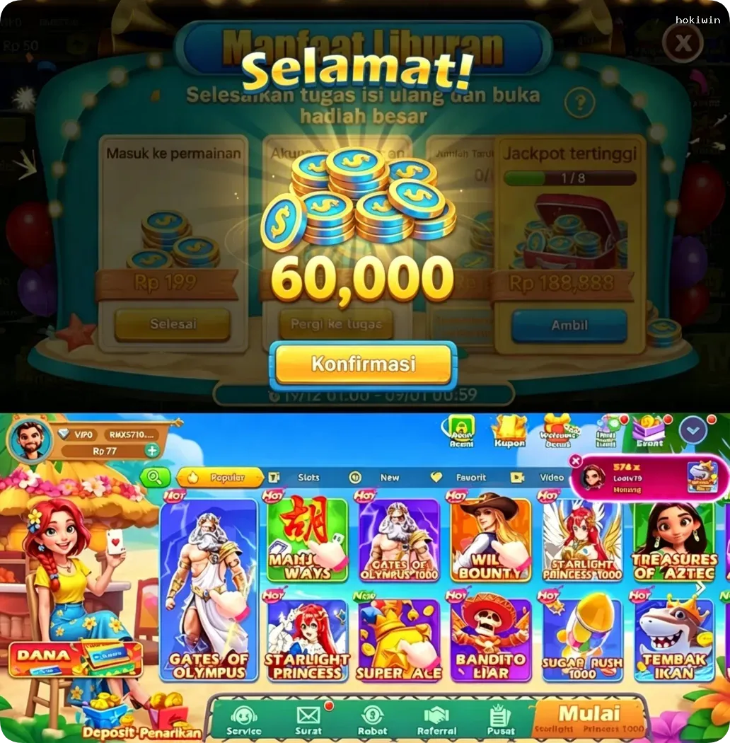 hokiwin Masuk - hokiwin Resmi